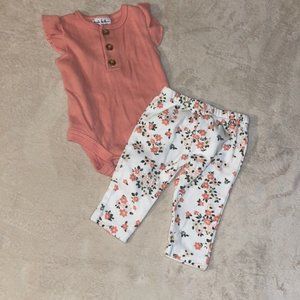 Nicole Miller 6-9 Months Girls Outfit Set